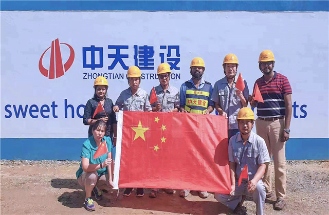 排除萬難！中天斯里蘭卡富麗凱廠房項目提前交付