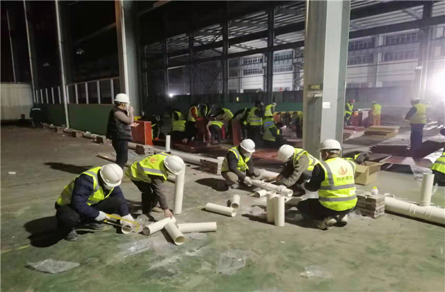 抗擊新冠，支援上虞，中天項目在行動！ ——中天二建諸暨婦幼保健院項目支援諸暨高湖集中隔離點建設(shè)