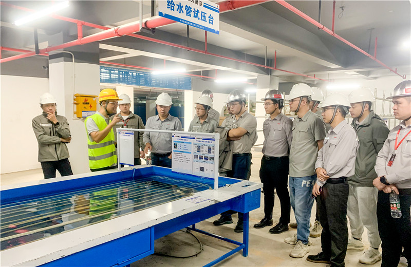 11月5日，2022年萬科集團(tuán)工程系統(tǒng)“谷雨行動”第二期現(xiàn)場交流會在中天八建南寧萬科金域國際二期項目舉行。